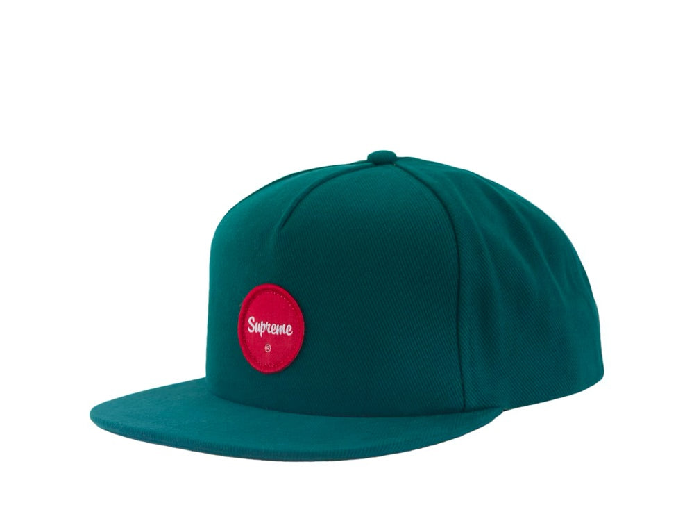 Supreme Twill Patch 5-Panel Cap Teal - SS24H23-TEA