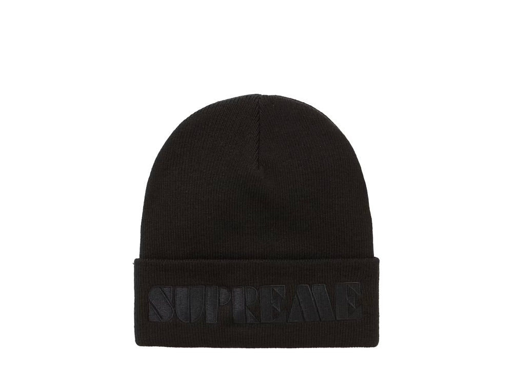 Supreme Stencil Beanie Black - SS24BN15-BLK