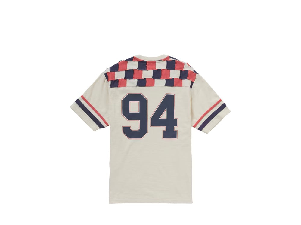 Supreme Patchwork Yoke Football Top Stone - FW24KN33-STN