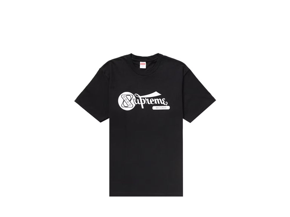 Supreme Records Tee Black - SS24T40-BLK