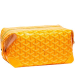 Goyard Bowling 25 Toiletry Bag Yellow