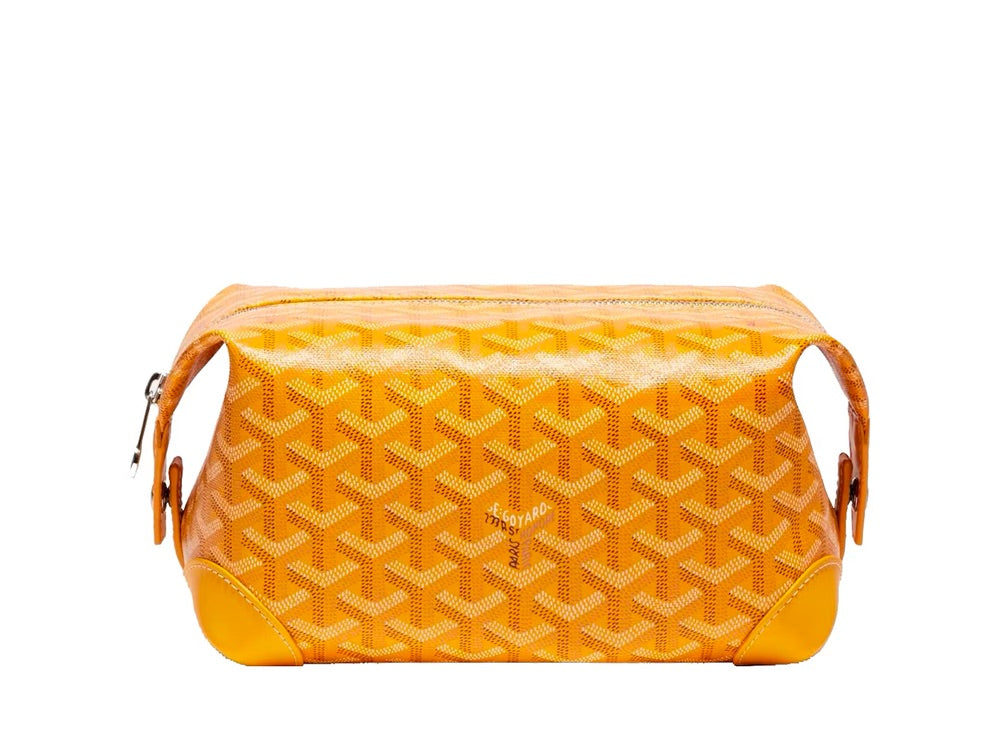 Goyard Bowling 25 Toiletry Bag Yellow