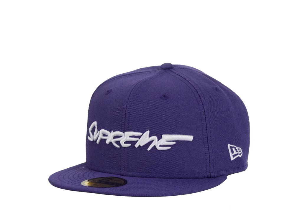 Supreme Futura New Era 59Fifty Fitted Hat Dark Purple - SS24H95-PUR