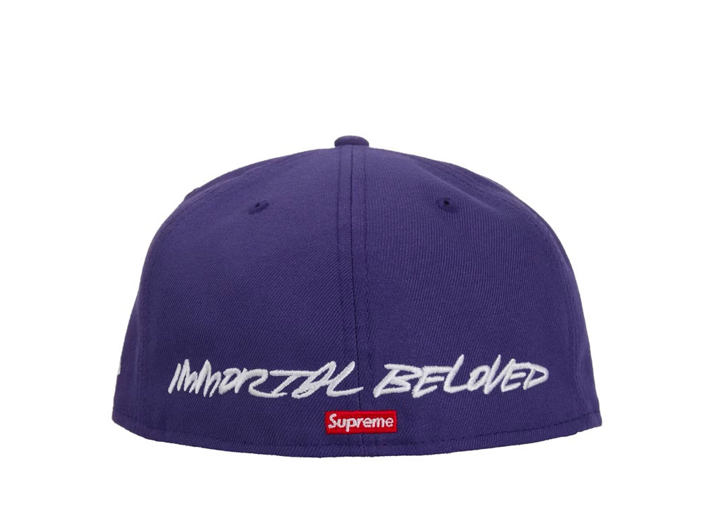 Supreme Futura New Era 59Fifty Fitted Hat Dark Purple - SS24H95-PUR