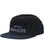 Supreme Champagne Corduroy 5-Panel Cap Black - SS24H66-BLK