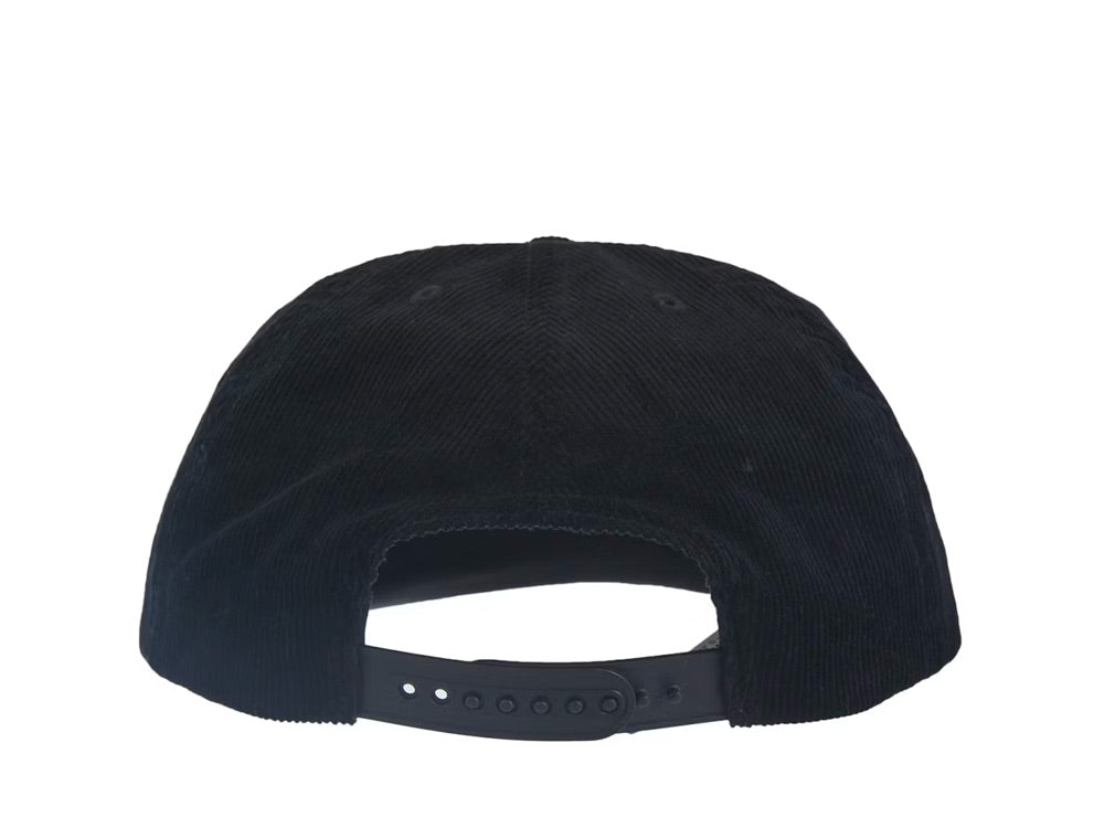 Supreme Champagne Corduroy 5-Panel Cap Black - SS24H66-BLK