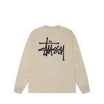 Stussy Basic Long Sleeve Tee Khaki