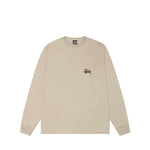 Stussy Basic Long Sleeve Tee Khaki