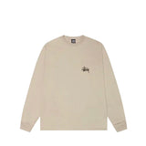 Stussy Basic Long Sleeve Tee Khaki