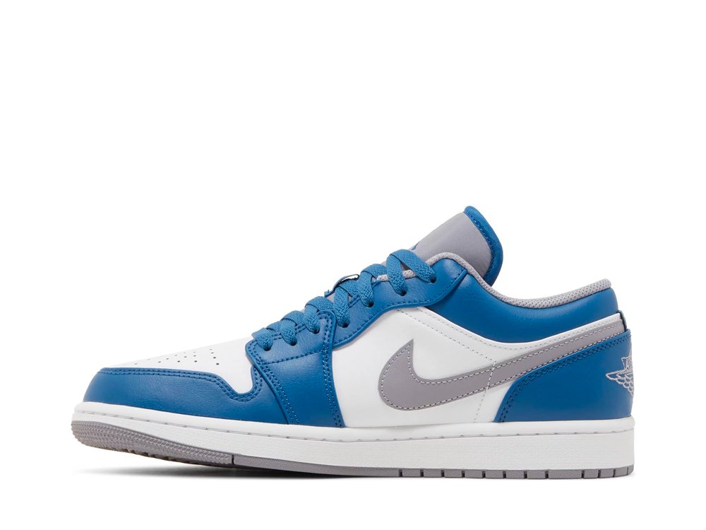 Air Jordan 1 Low True Blue-553558-412