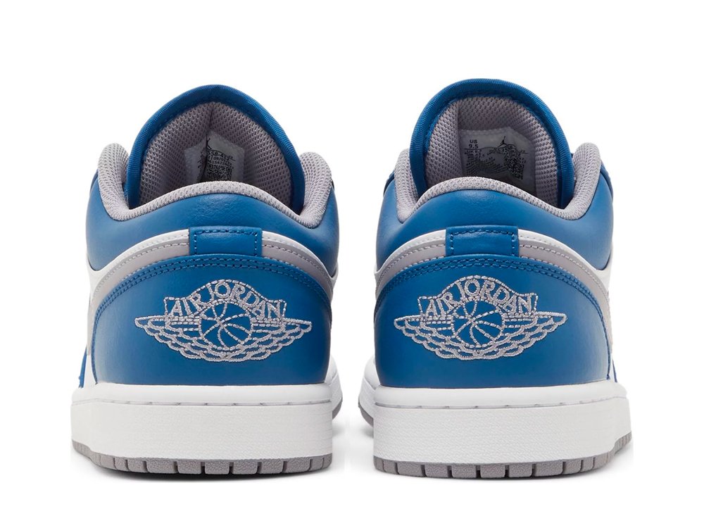 Air Jordan 1 Low True Blue-553558-412