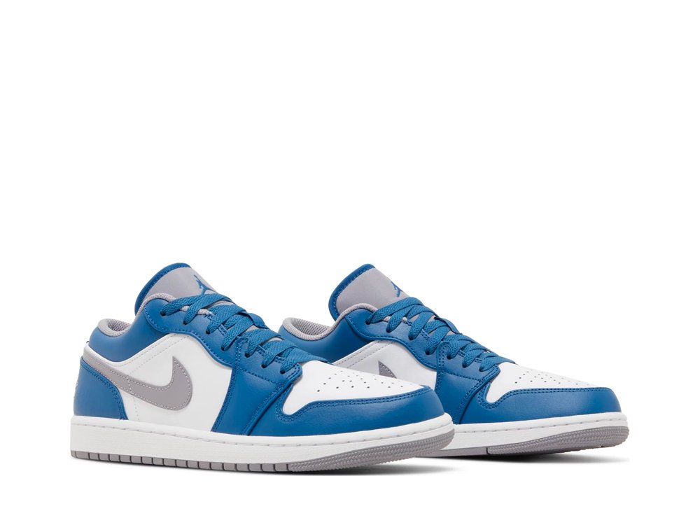 Air Jordan 1 Low True Blue-553558-412