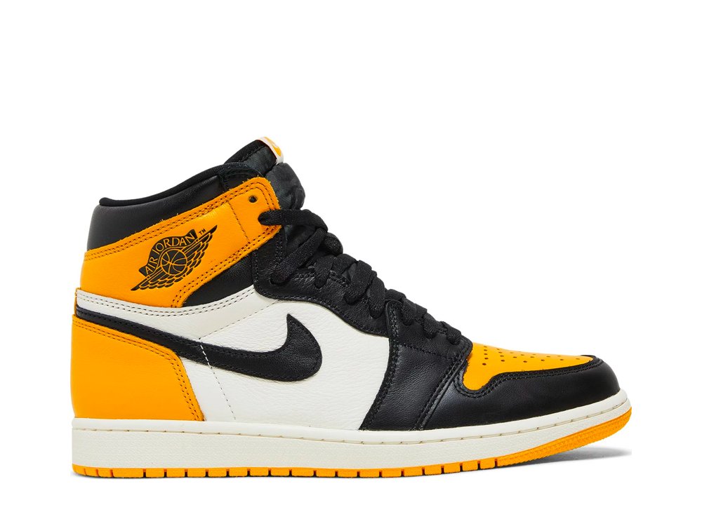 Air Jordan 1 Retro High OG Yellow Toe-555088-711