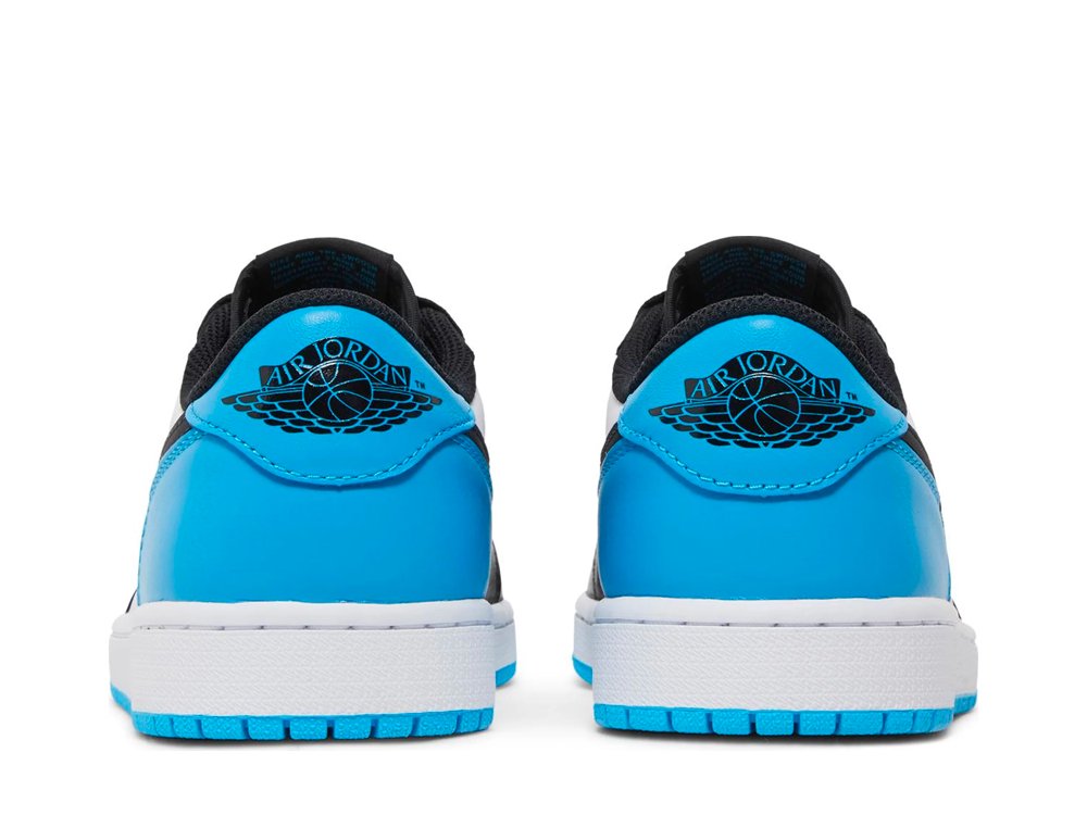 Air Jordan 1 Retro Low OG Black Dark Powder Blue-CZ0790-104