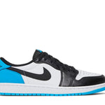 Air Jordan 1 Retro Low OG Black Dark Powder Blue-CZ0790-104