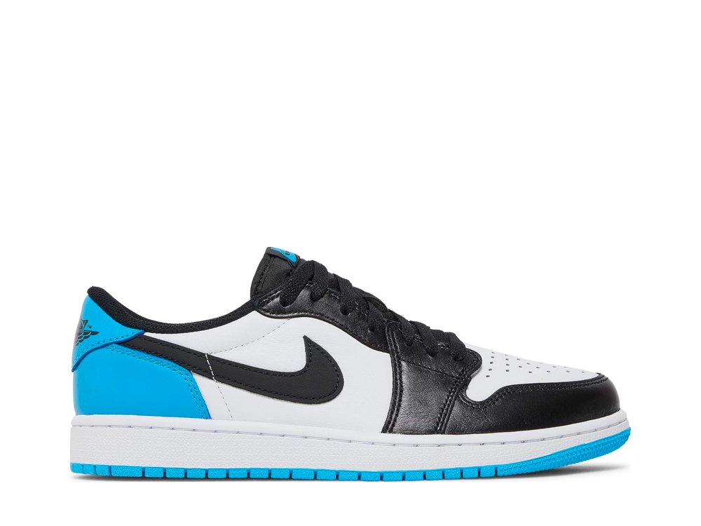 Air Jordan 1 Retro Low OG Black Dark Powder Blue-CZ0790-104