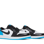 Air Jordan 1 Retro Low OG Black Dark Powder Blue-CZ0790-104