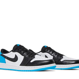 Air Jordan 1 Retro Low OG Black Dark Powder Blue-CZ0790-104