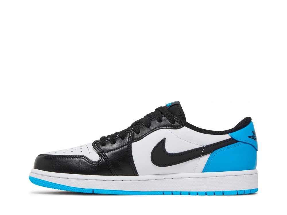 Air Jordan 1 Retro Low OG Black Dark Powder Blue-CZ0790-104