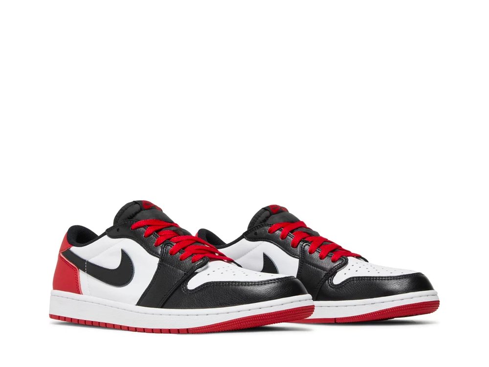 Air Jordan 1 Retro Low OG Black Toe (2023)-CZ0790-106