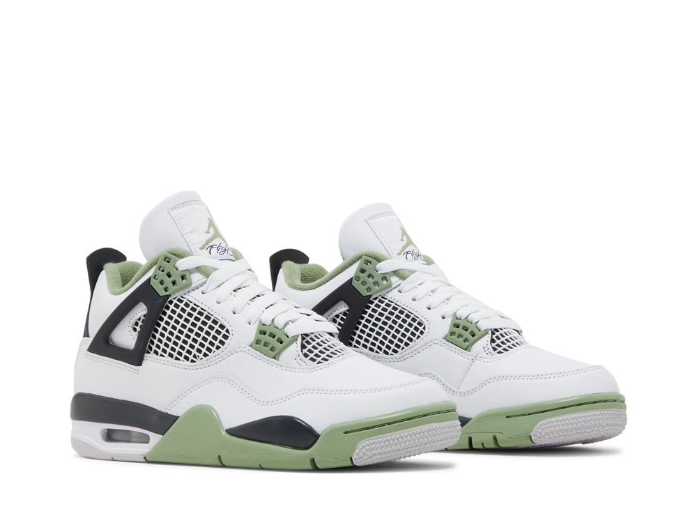 Air Jordan 4 Retro Seafoam (W)-AQ9129-103