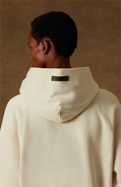 Fear of God Essentials Hoodie Egg Shell-