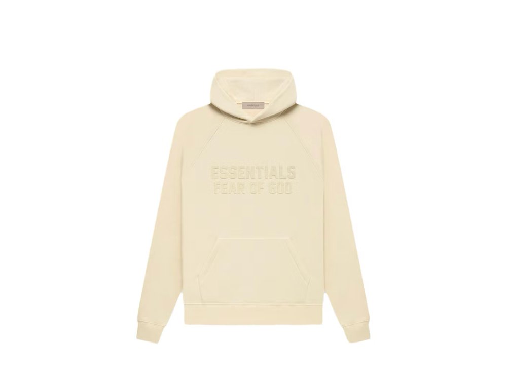 Fear of God Essentials Hoodie Egg Shell-