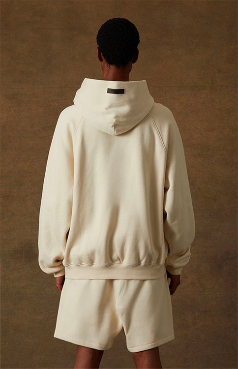 Fear of God Essentials Hoodie Egg Shell-