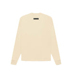 Fear of God Essentials Long Sleeve T-shirt Egg Shell-N/A