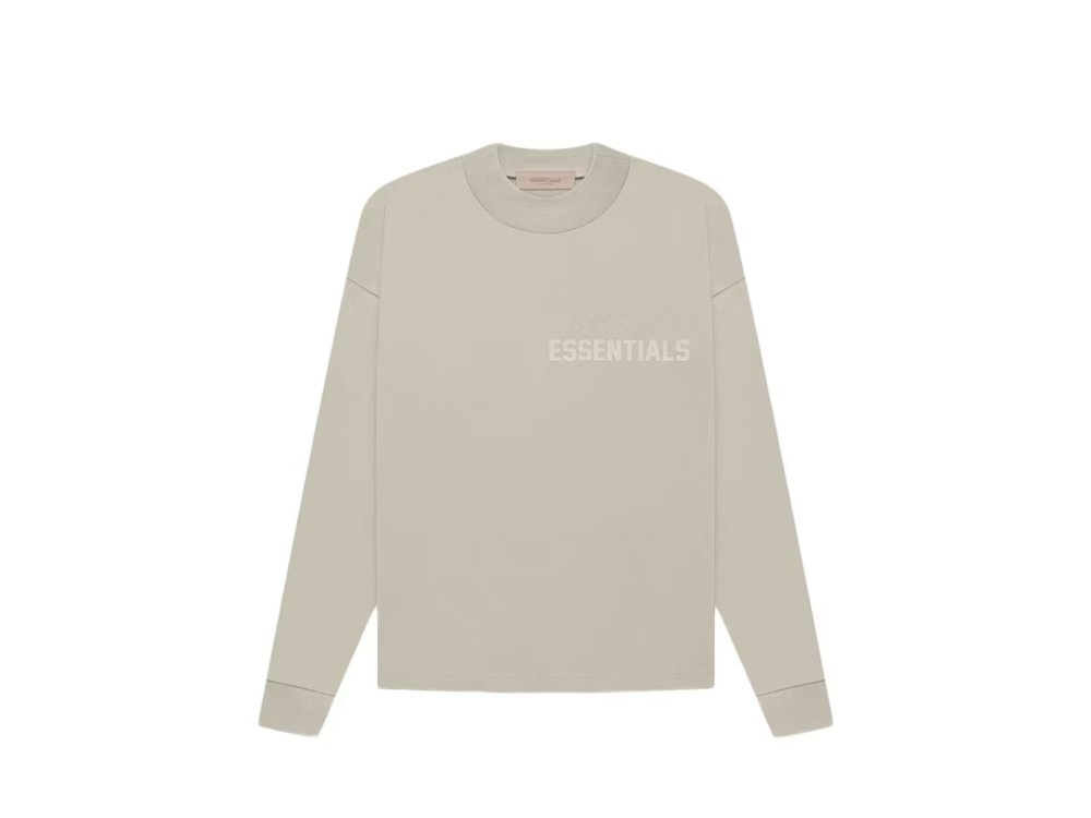 Fear of God Essentials Long Sleeve T-shirt Smoke-N/A