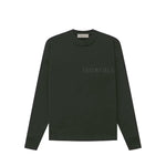 Fear of God Essentials Long Sleeve Tee Off Black-N/A