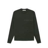 Fear of God Essentials Long Sleeve Tee Off Black-N/A