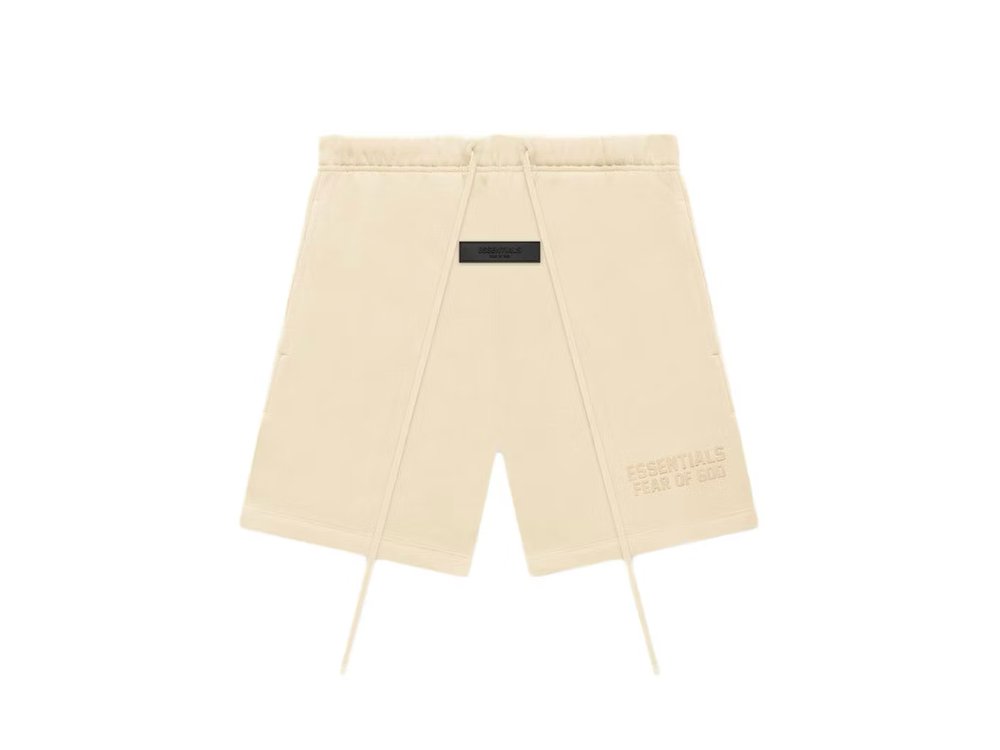 Fear of God Essentials Sweatshorts Egg Shell-N/A