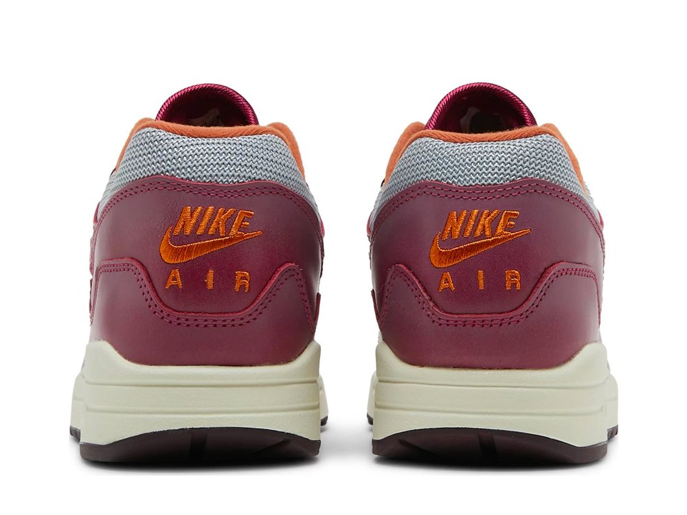 Nike Air Max 1 Patta Waves Rush Maroon (with Bracelet)-DO9549-001