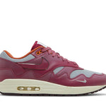 Nike Air Max 1 Patta Waves Rush Maroon (with Bracelet)-DO9549-001