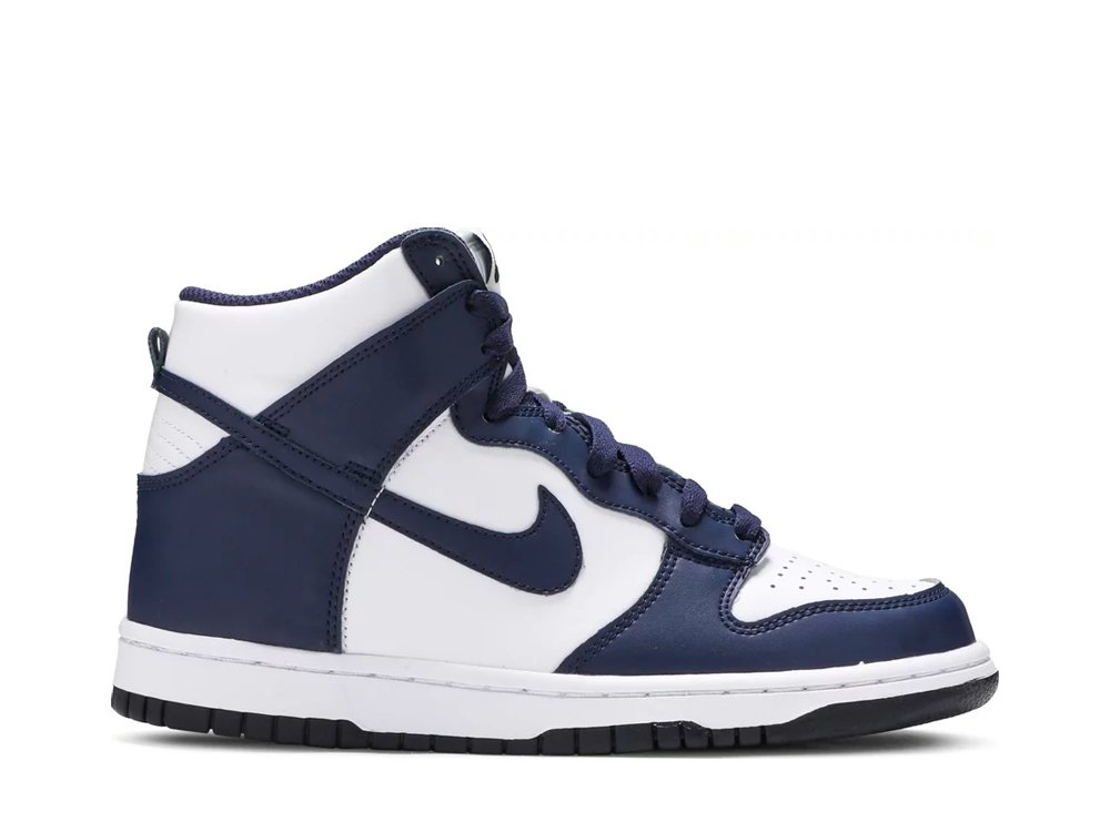 Nike Dunk High Championship Navy (GS)-DB2179-104