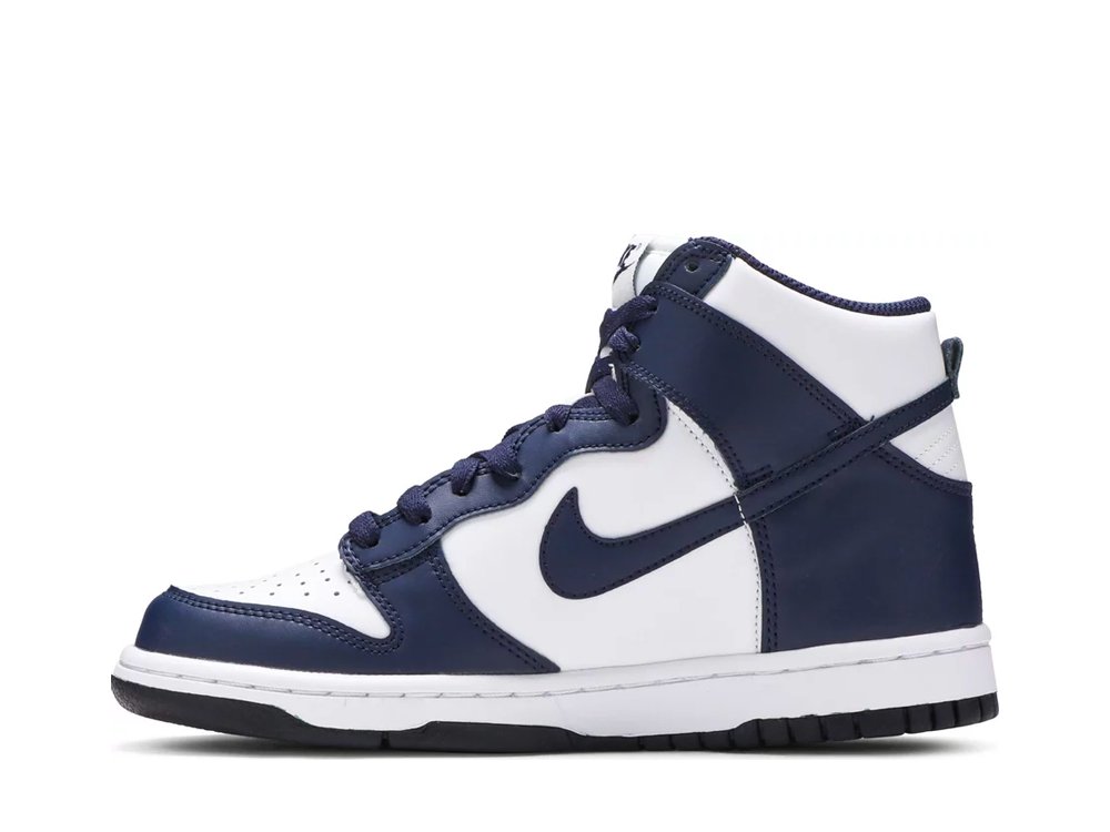 Nike Dunk High Championship Navy (GS)-DB2179-104