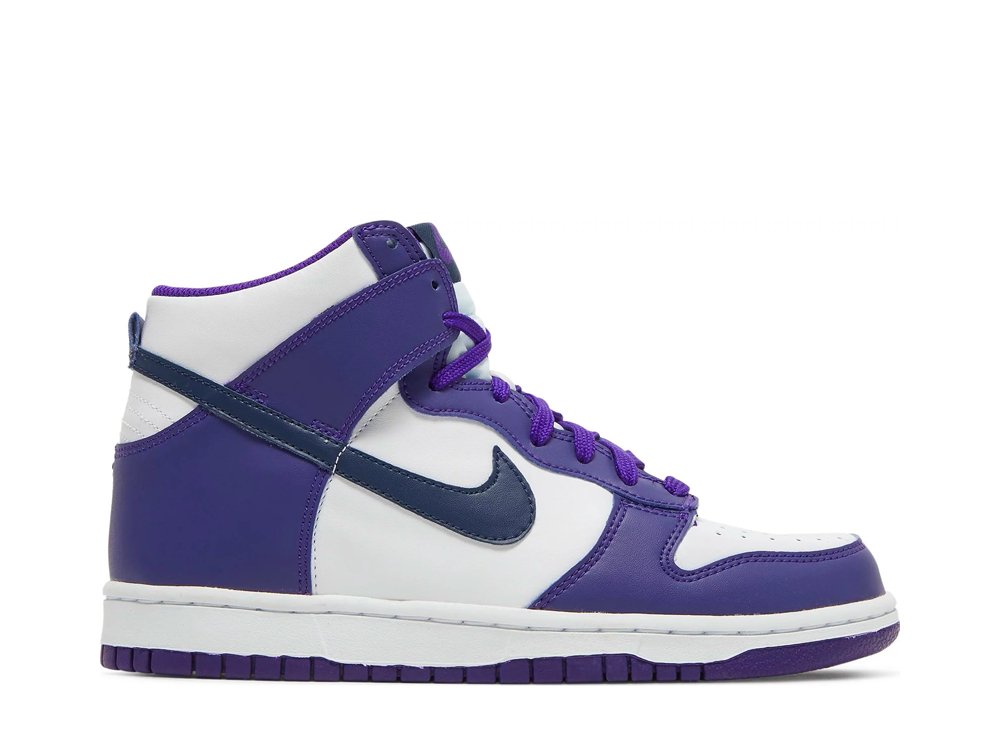 Nike Dunk High Electro Purple Midnight Navy (GS)-DH9751-100