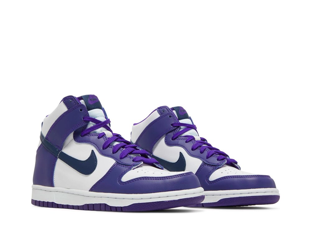 Nike Dunk High Electro Purple Midnight Navy (GS)-DH9751-100