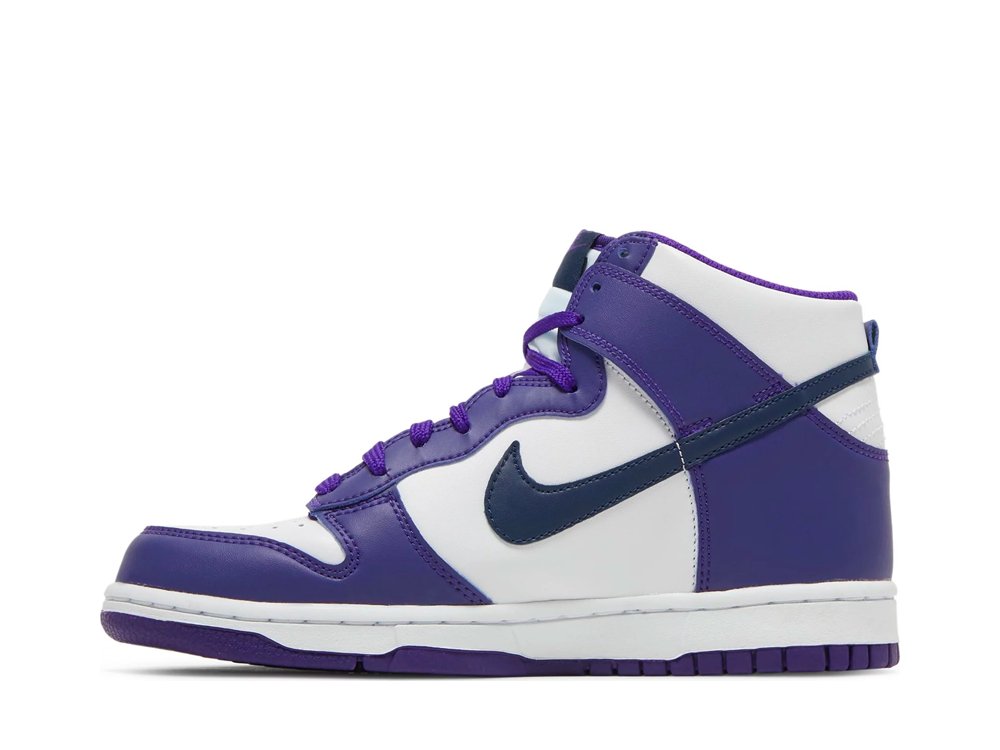 Nike Dunk High Electro Purple Midnight Navy (GS)-DH9751-100