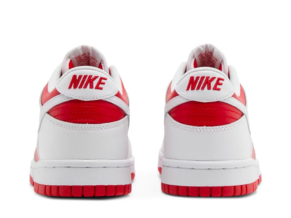 Nike Dunk Low Championship Red (2021) (GS)-CW1590-600