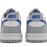 Nike Dunk Low Mini Swoosh Wolf Grey Game Royal (GS)-FN3878-001