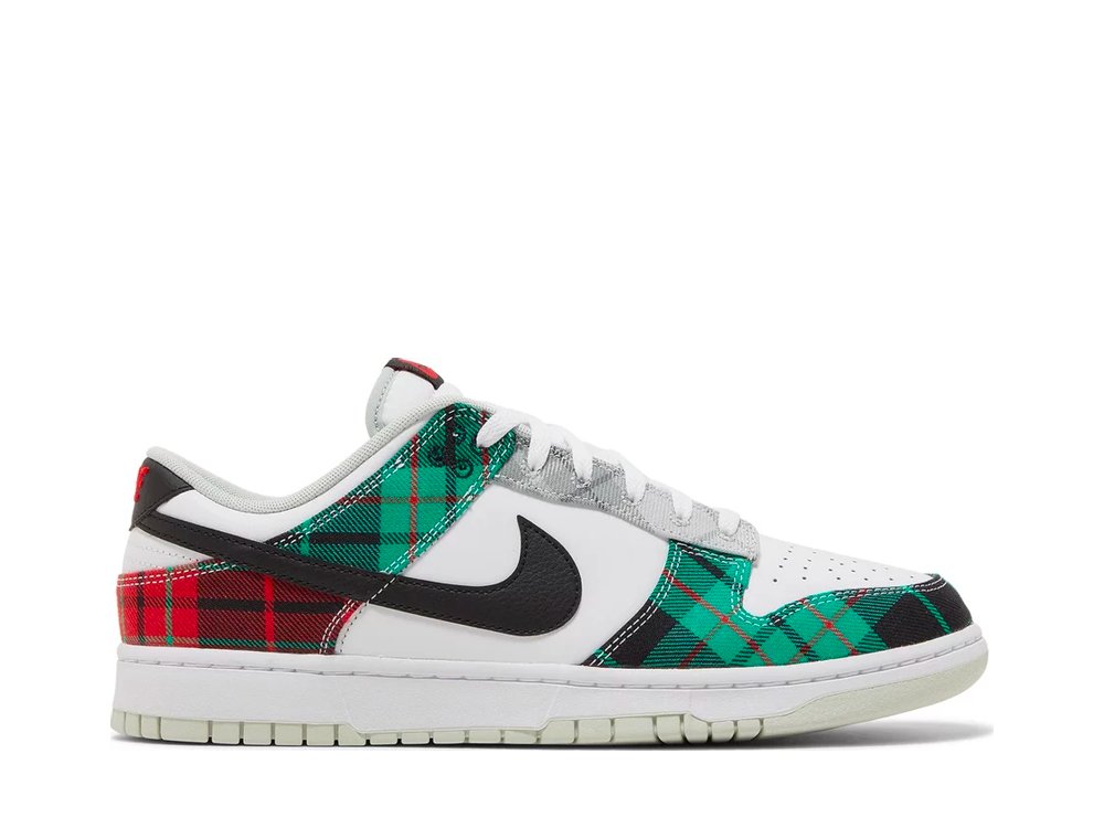 Nike Dunk Low Tartan Plaid-DV0827-100