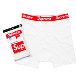 Supreme Hanes Boxer Briefs (4 Pack) White-N/A