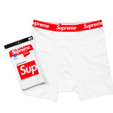 Supreme Hanes Boxer Briefs (4 Pack) White-N/A