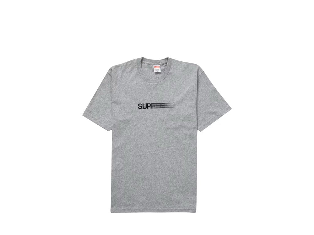 Supreme Motion Logo Tee Heather Grey-N/A