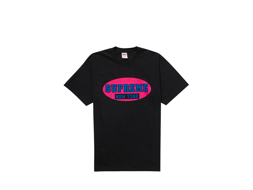 Supreme New York Tee Black-SS23T411