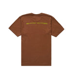 Supreme Warning Tee Brown-N/A