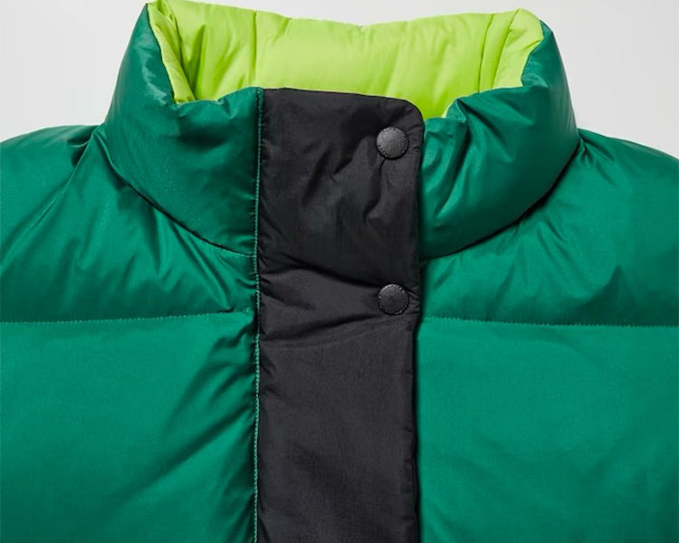 Uniqlo Marni Down Oversized Vest Green-N/A